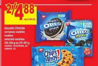 Maxi BISCUITS CHRISTIE, 150-200 G OU 251-303 G | COOKIES offer