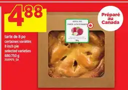 Maxi TARTE DE 8 PO | 8 INCH PIE, 680/750 g offer