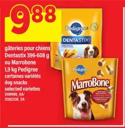 Maxi GÂTERIES POUR CHIENS DENTASTIX, 396-608 G OU MARROBONE, 1,9 KG PEDIGREE | DOG SNACKS offer