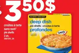 Maxi CROÛTES À TARTE SANS NOM | PIE SHELLS, 2 UN offer