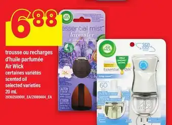 Maxi TROUSSE OU RECHARGES D'HUILE PARFUMÉE AIR WICK | SCENTED OIL, 20 mL offer