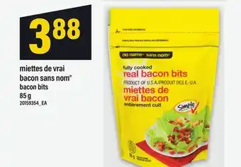 Maxi MIETTES DE VRAI BACON SANS NOM | BACON BITS, 85 G offer