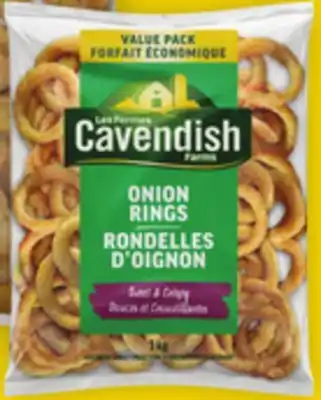 Giant Tiger Cavendish Farms onion rings offer