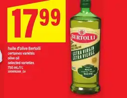 Maxi HUILE D'OLIVE BERTOLLI | OLIVE OIL, 750 mL/1 L offer