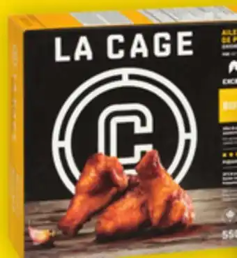 Giant Tiger La Cage chicken wings or fillets offer