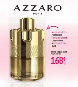 Uniprix AZZARO WANTED FOREVER ELIXIR Parfum offer