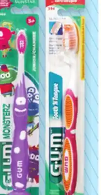 Uniprix SUNSTAR G·U·M Brosses à dents sélectionnées/Selected toothbrushes offer