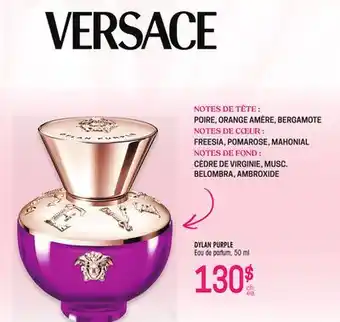 Uniprix VERSACE DYLAN PURPLE Eau de parfum offer