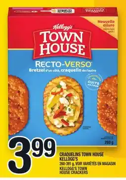 Marche Ami CRAQUELINS TOWN HOUSE KELLOGG'S | KELLOGG'S TOWN HOUSE CRACKERS offer