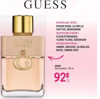 Uniprix GUESS ICONIC Eau de parfum offer