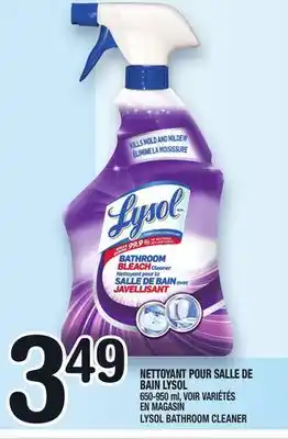 Marche Ami NETTOYANT POUR SALLE DE BAIN LYSOL | LYSOL BATHROOM CLEANER offer