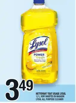 Marche Ami NETTOYANT TOUT USAGE LYSOL | LYSOL ALL PURPOSE CLEANER offer