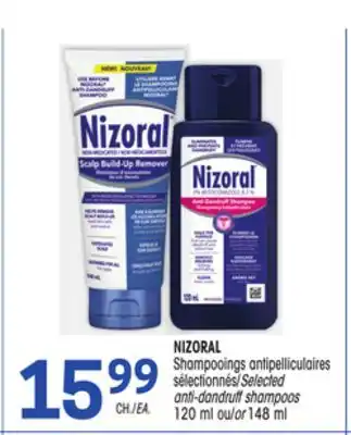 Uniprix NIZORAL Shampooings antipelliculaires sélectionnés/Selected anti-dandruff shampoos offer