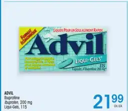 Uniprix ADVIL Ibuprofène Liqui / Ibuprofen Gels offer