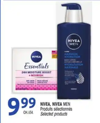 Uniprix NIVEA, NIVEA MEN Produits sélectionnés Selected products offer