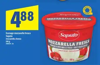 Maxi FROMAGE MOZZARELLA FRESCA SAPUTO | MOZZARELLA CHEESE, 190 G offer