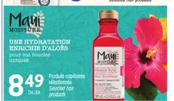 Uniprix MAUI Produits capillaires sélectionnés/Selected hair products offer