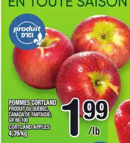 Marche Ami POMMES CORTLAND | CORTLAND APPLES offer