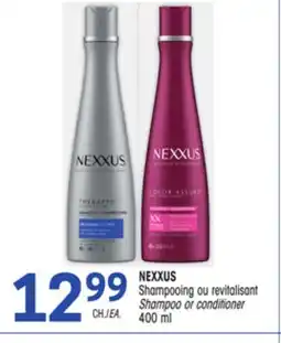 Uniprix NEXXUS Shampooing ou revitalisant /Shampoo or conditioner offer