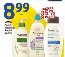 Uniprix AVEENO Produits sélectionnés/Selected products offer