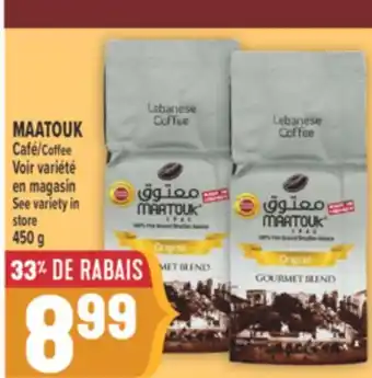 Marché Adonis MAATOUK CAFÉ | COFFEE offer