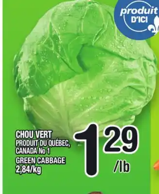 Marche Ami CHOU VERT | GREEN CABBAGE offer