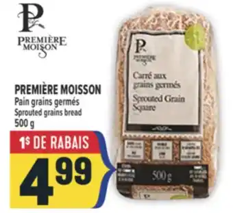 Marché Adonis PREMIÈRE MOISSON PAIN GRAINS GERMÉS | SPROUTED GRAINS BREAD offer