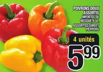 Marche Ami POIVRONS DOUX ASSORTIS | ASSORTED SWEET PEPPERS offer