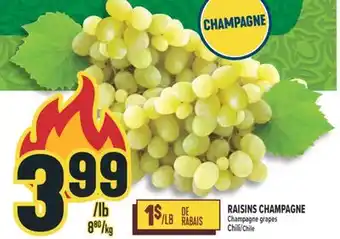 Marché Adonis RAISINS CHAMPAGNE | CHAMPAGNE GRAPES offer