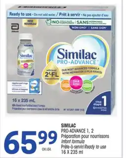 Uniprix SIMILAC PRO-ADVANCE Préparation pour nourrissons/Infant formula Prête-à-servir/Ready to use offer