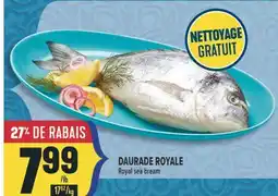 Marché Adonis DAURADE ROYALE | ROYAL SEA BREAM offer