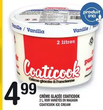 Marche Ami CRÈME GLACÉE COATICOOK | COATICOOK ICE CREAM offer