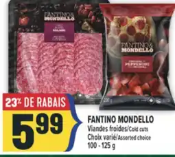 Marché Adonis FANTINO MONDELLO VIANDES FROIDES | COLD CUTS offer