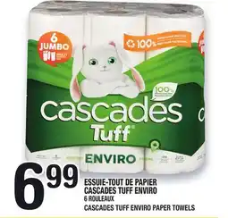 Marche Ami ESSUIE-TOUT DE PAPIER CASCADES TUFF ENVIRO | CASCADES TUFF ENVIRO PAPER TOWELS offer