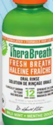 Uniprix THERABREATH Pastilles Solution de rinçage/Lozenges Oral rinse,ORAJEL Rince-bouche Mouthwash offer