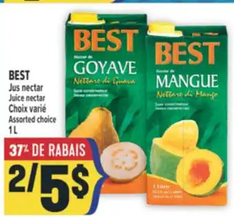 Marché Adonis BEST Jus nectar offer