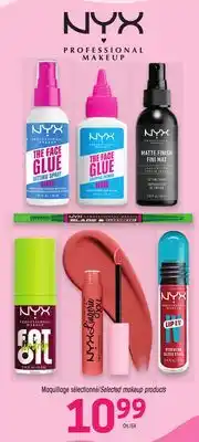 Uniprix NYX Maquillage sélectionné/Selected makeup products offer