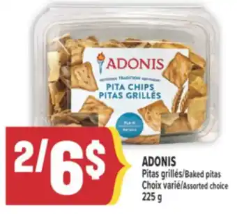 Marché Adonis ADONIS PITAS GRILLÉS | BAKED PITAS offer