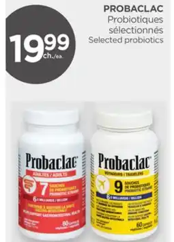 Proxim PROBACLAC Selected probiotics offer