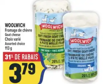 Marché Adonis WOOLWICH FROMAGE DE CHÈVRE | WOOLWICH GOAT CHEESE offer