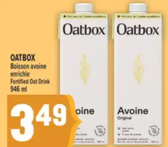 Marché Adonis OATBOX BOISSON AVOINE ENRICHIE | FORTIFIED OAT DRINK offer