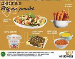 Marché Adonis COMBO IFTAR DE Riz au poulet offer