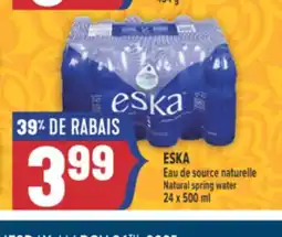 Marché Adonis ESKA Eau de source naturelle |Natural spring water offer