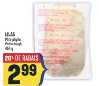 Marché Adonis LILAS PÂTE PHYLLO | PHYLLO DOUGH offer