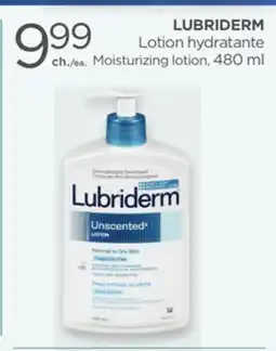 Proxim LUBRIDERM Moisturizing lotion offer