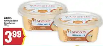 Marché Adonis ADONIS HUMMUS CLASSIQUE | CLASSIC HUMMUS offer