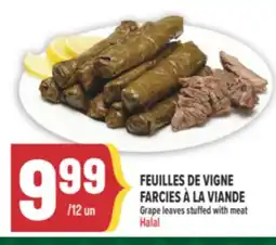 Marché Adonis FEUILLES DE VIGNE FARCIES À LA VIANDE | GRAPE LEAVES STUFFED WITH MEAT offer