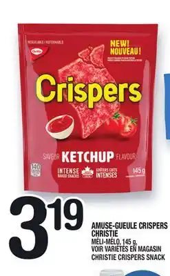 Marche Ami AMUSE‑ GUEULE CRISPERS CHRISTIE | CHRISTIE CRISPERS SNACK offer