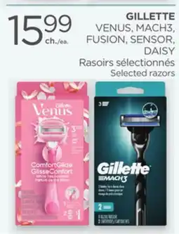 Proxim GILLETTE, VENUS, MACH3, FUSION, SENSOR, DAISY Selected razors offer