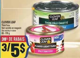 Marché Adonis CLOVER LEAF THON | TUNA offer